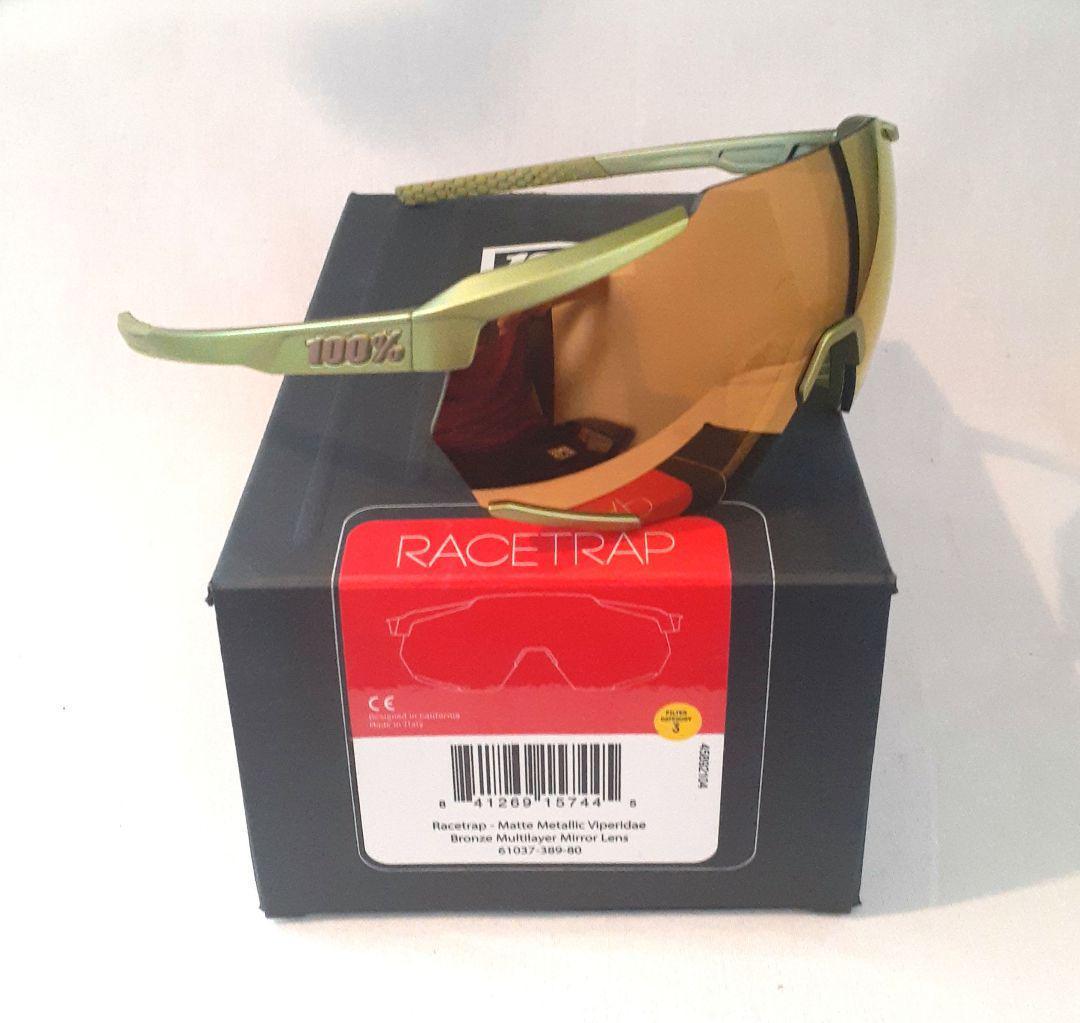 100% Racetrap Viperidae ワンハンドレッド サングラス