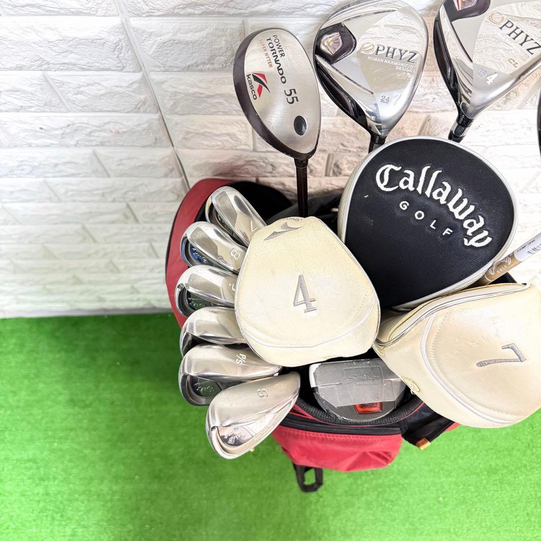 ゴルフセット　超豪華　ツアーステージ　キャロウェイ　レディース　飛距離抜群