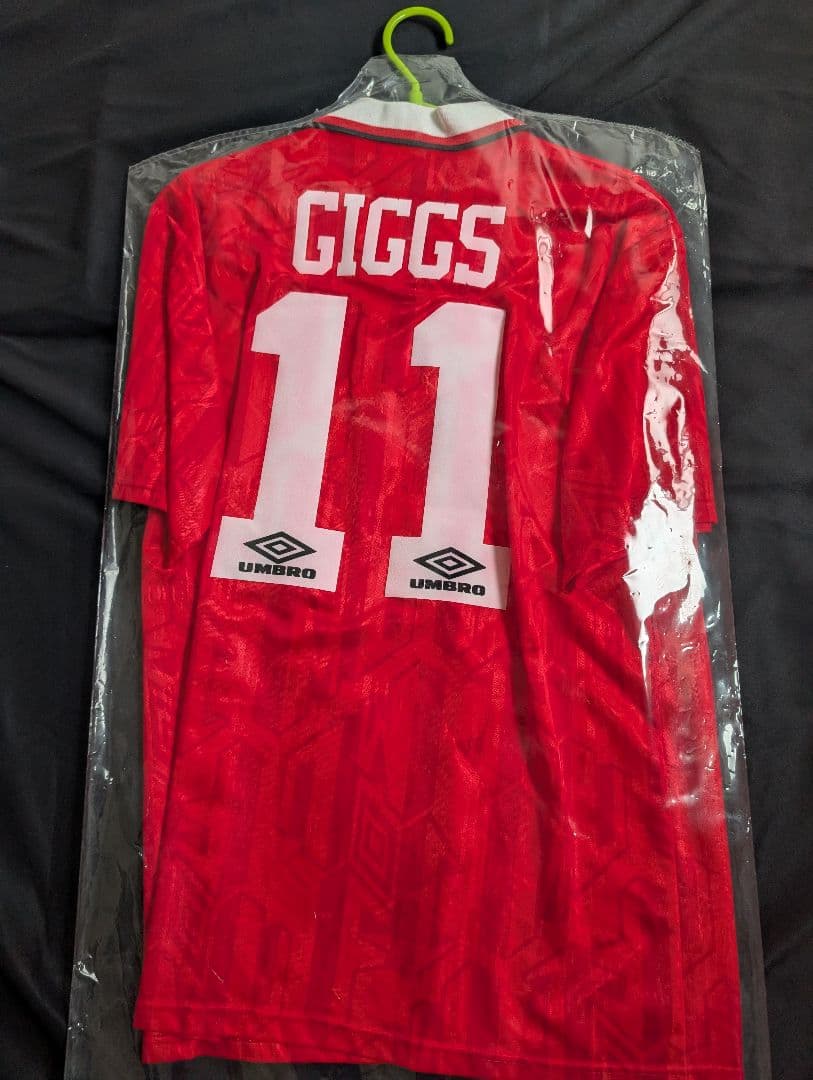 【当時物！】ライアン・ギグス/マンチェスターU/92-94シーズン/H
