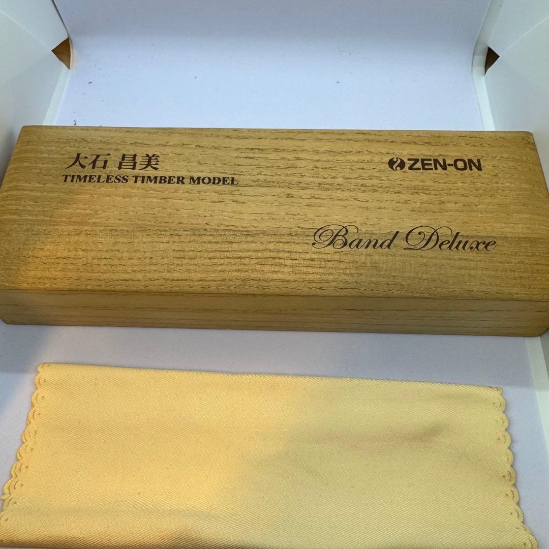 tombo 大石昌美　監修　モデル　ハーモニカ　ゴールド ゼンオン　木製ボディー