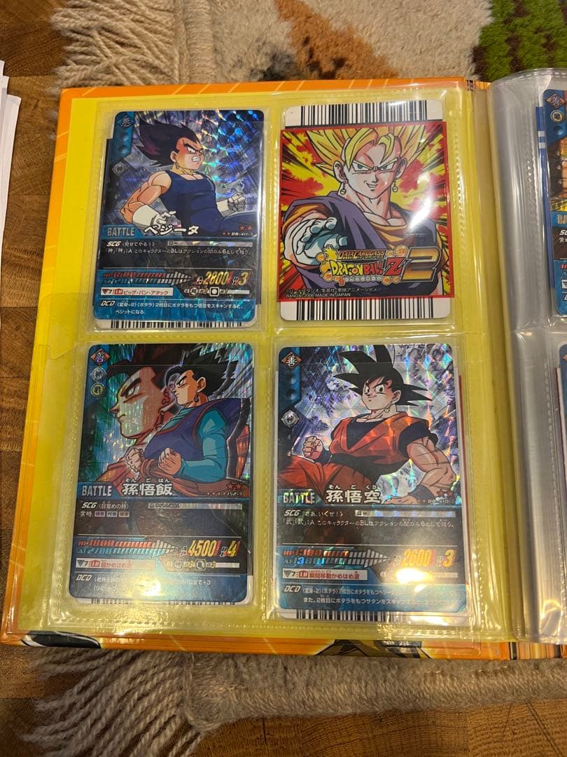 データカードダス ドラゴンボールZ まとめ売り 爆レア 激レア ファイル付き