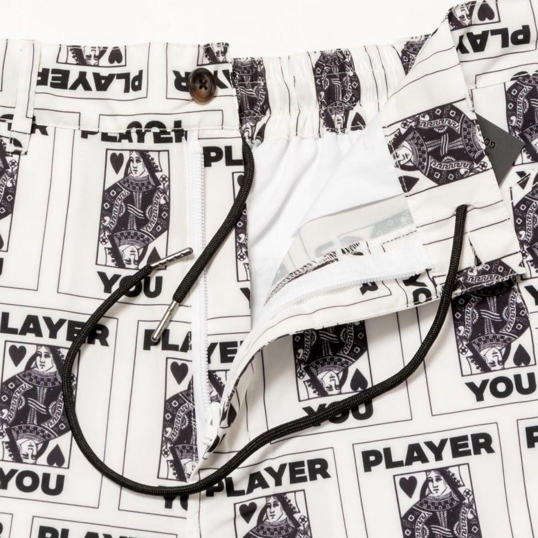 THE SWINGGGA TRUMP SHORTS, WHITE 新品