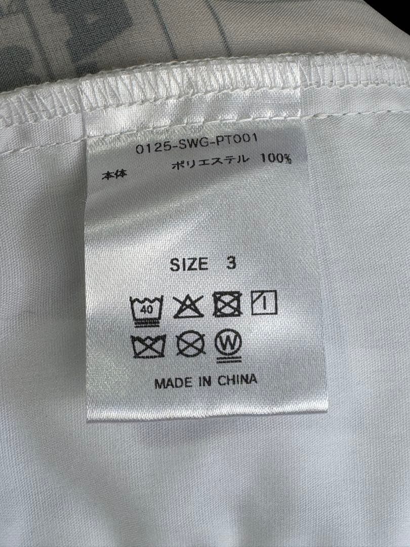 THE SWINGGGA TRUMP SHORTS, WHITE 新品