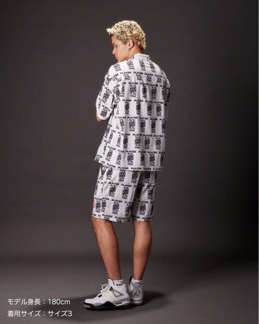 THE SWINGGGA TRUMP SHORTS, WHITE 新品