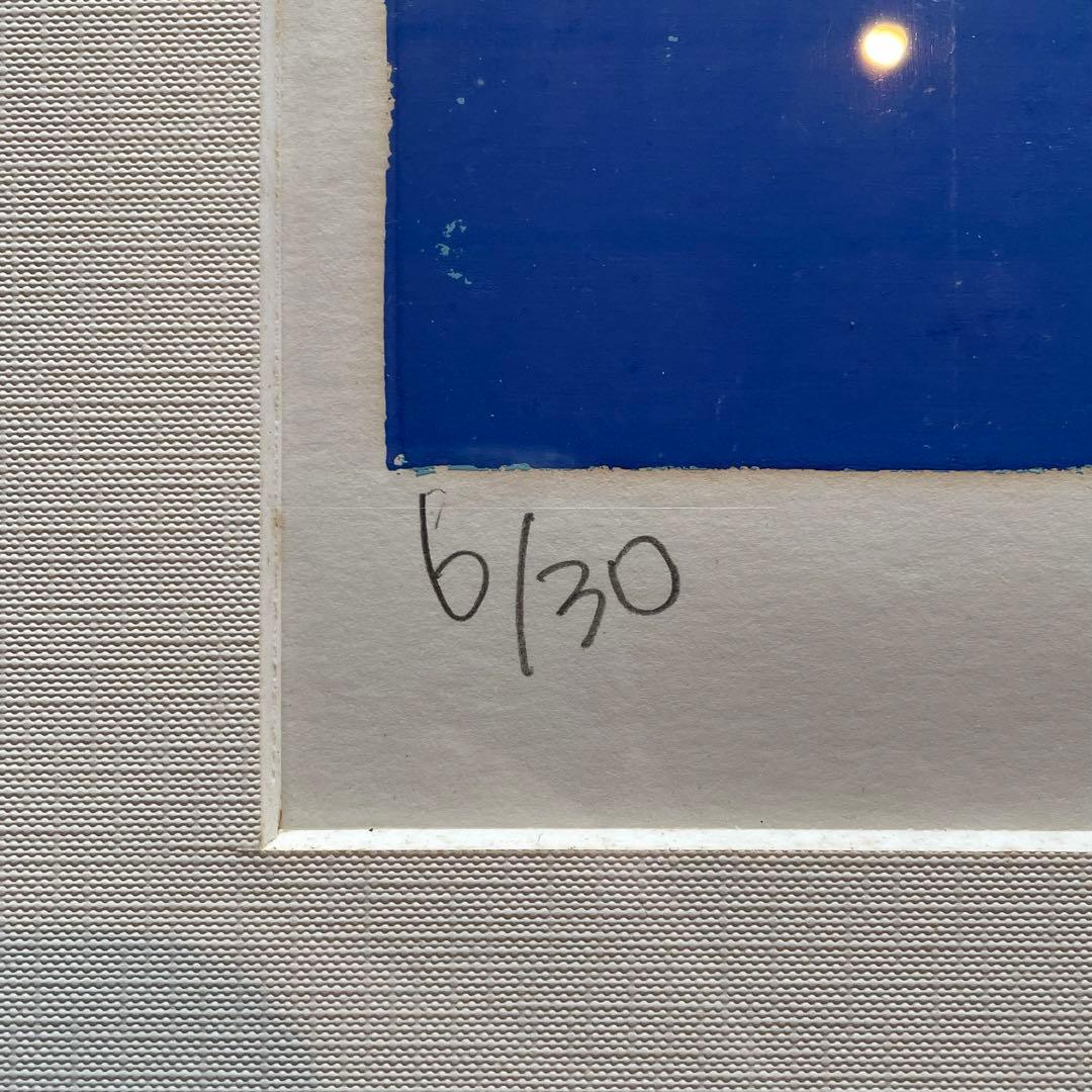 おかもとみわこ　版画　TOROPICAL Diving 26.1.18−2