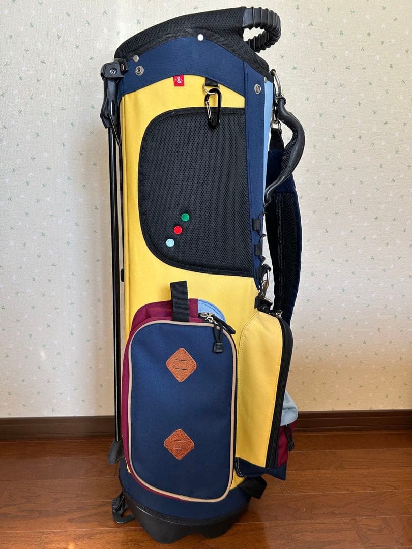 【ちゃあ】rough & swell スタンドキャディバッグ