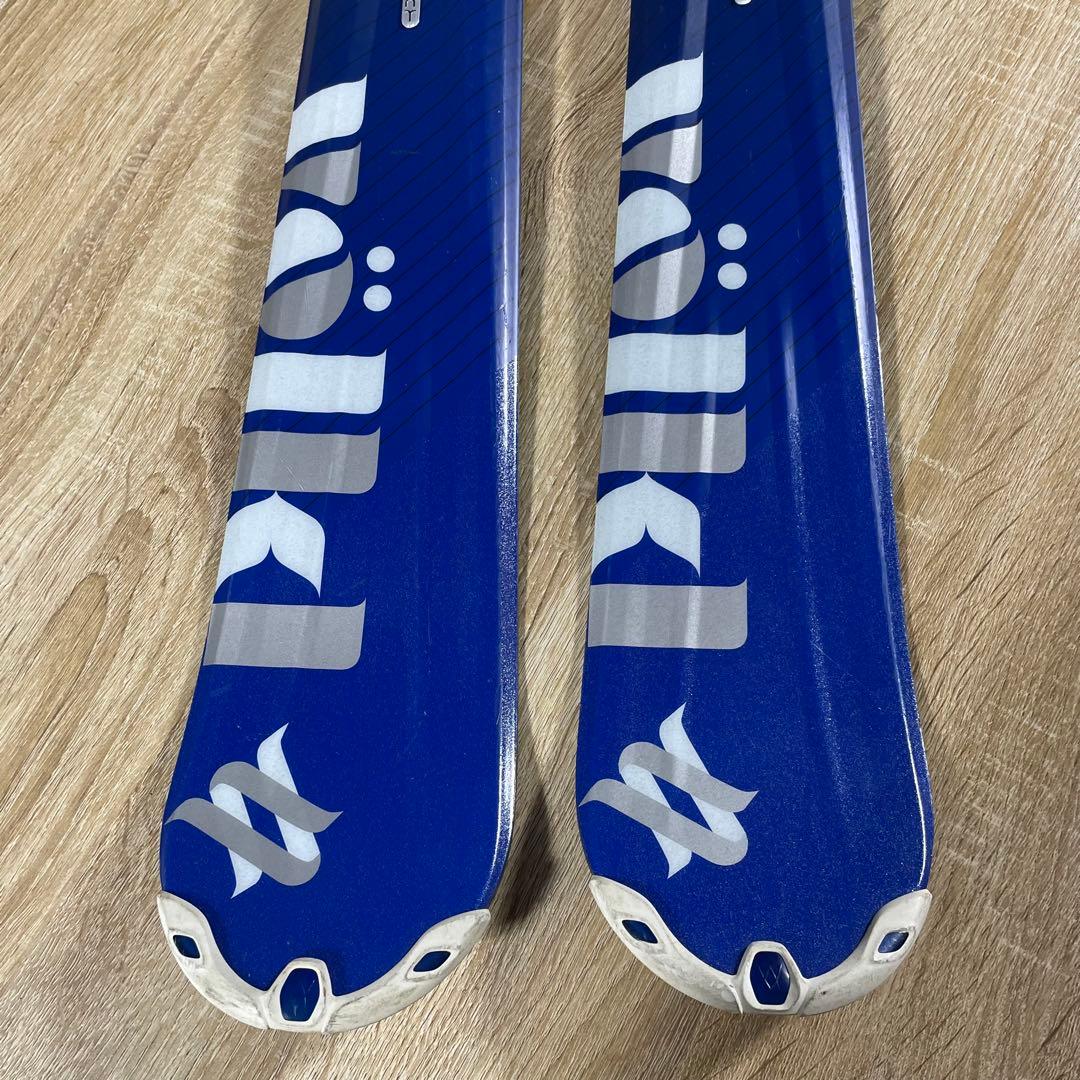 VOLKL151cm SALOMON24/24.5cmストック付きスキーセット