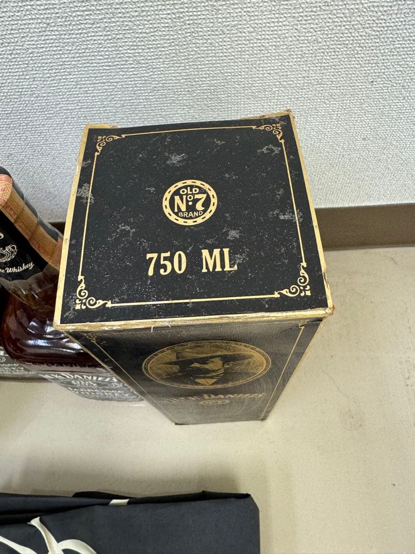 ジャックダニエルブラックラベル 　オールドNo.7 2本セット ノベルティ