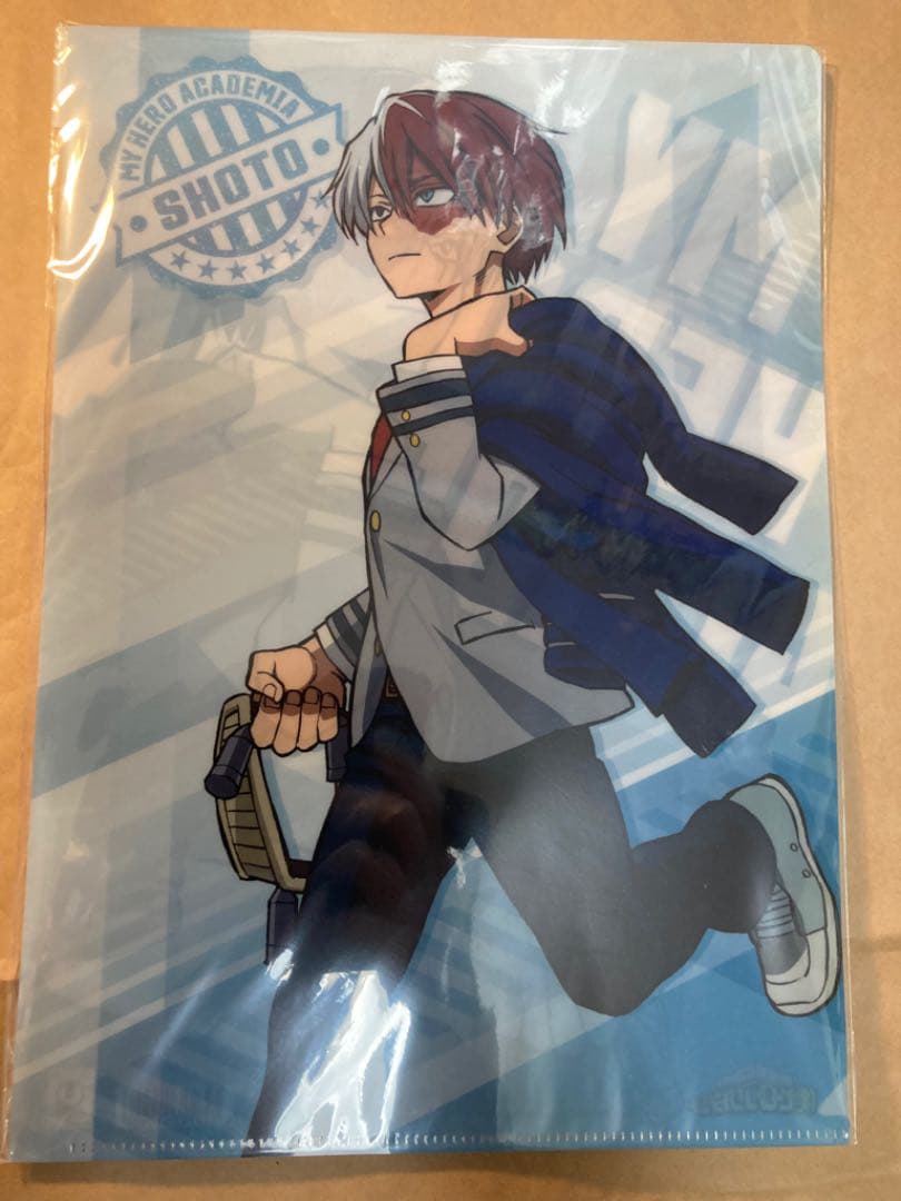 ヒロアカ　クリアファイル　轟　いざ出発　僕のヒーローアカデミア