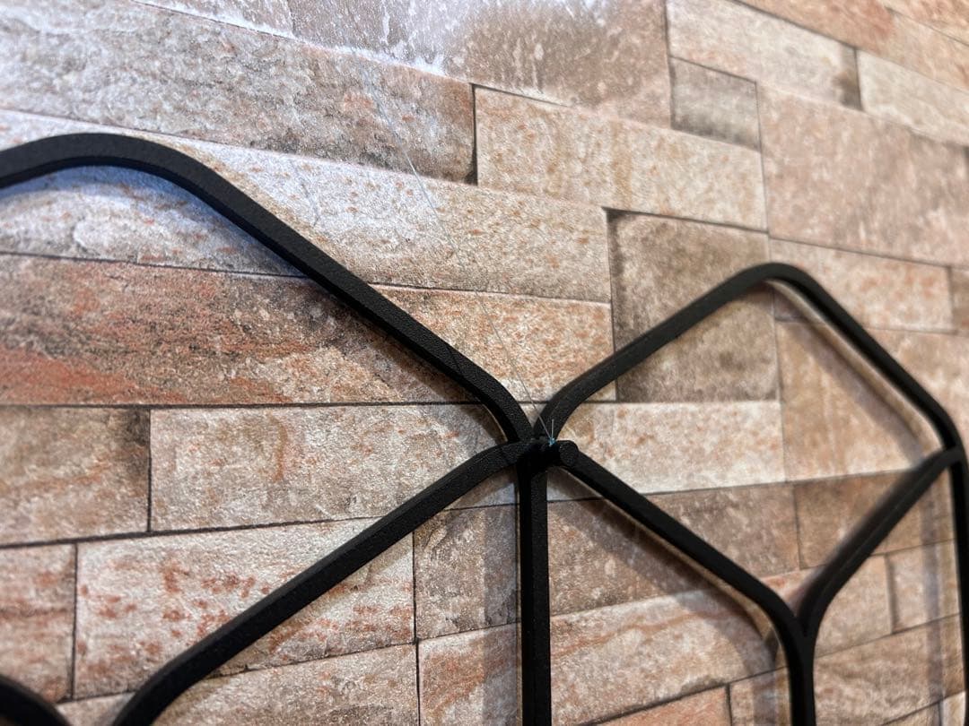 369　杉山製作所　Fe Wall Deco　Lサイズ　金属製　アート　展示品