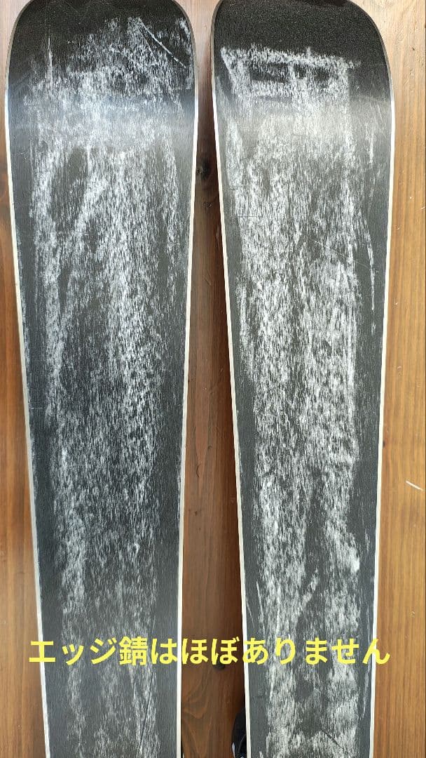 【110cm】Elan 子供用スキー&ストックセット（バインディング付き）