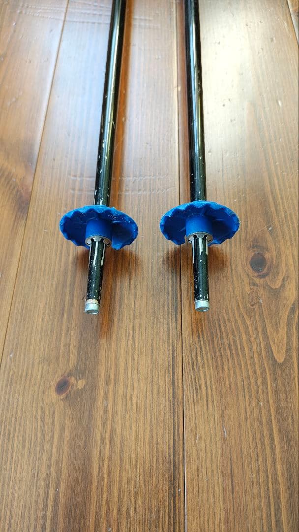 【110cm】Elan 子供用スキー&ストックセット（バインディング付き）