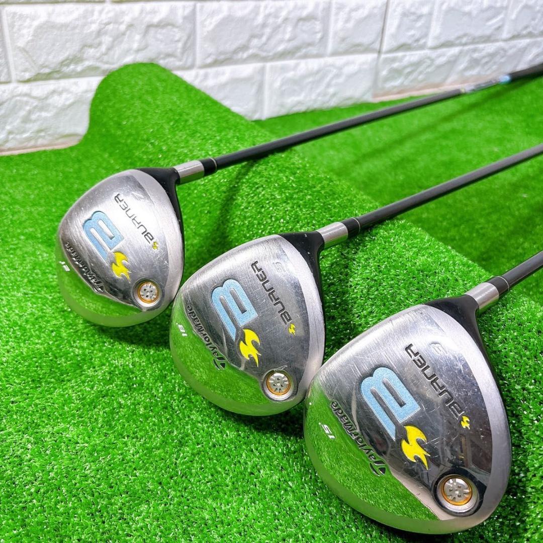 レディース テーラーメイド バーナー フェアウェイウッド3本 3W 5W 7W