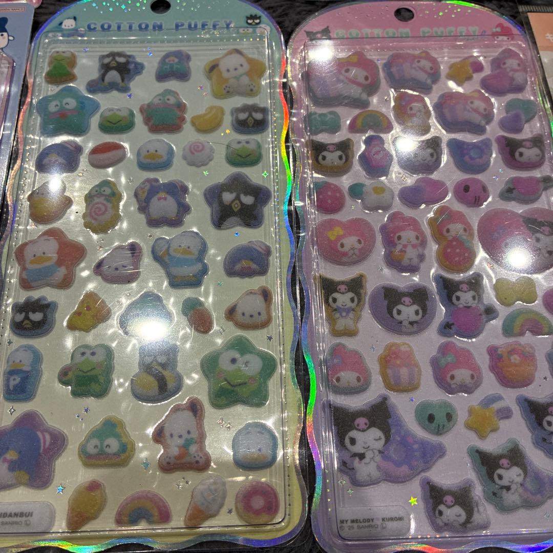 正規品　ボンボンドロップ　コットンパフィー　他　　　キャンディシール　9枚セット