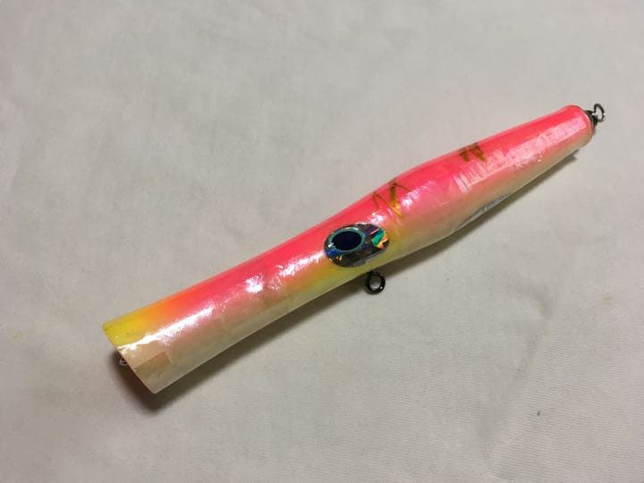 貝田ルアー　トランペット230 アバロン　アワビ　shell shaping