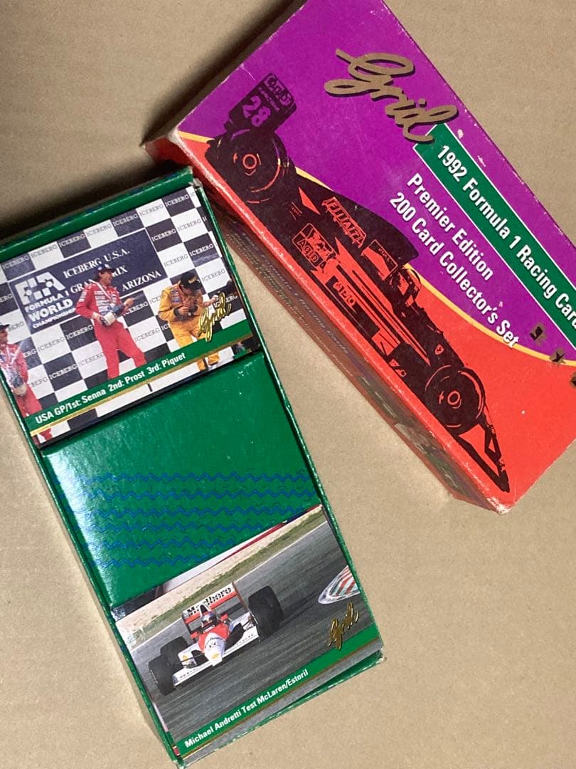 Grid 1992 Formula 1 Racing Cards 200枚セット