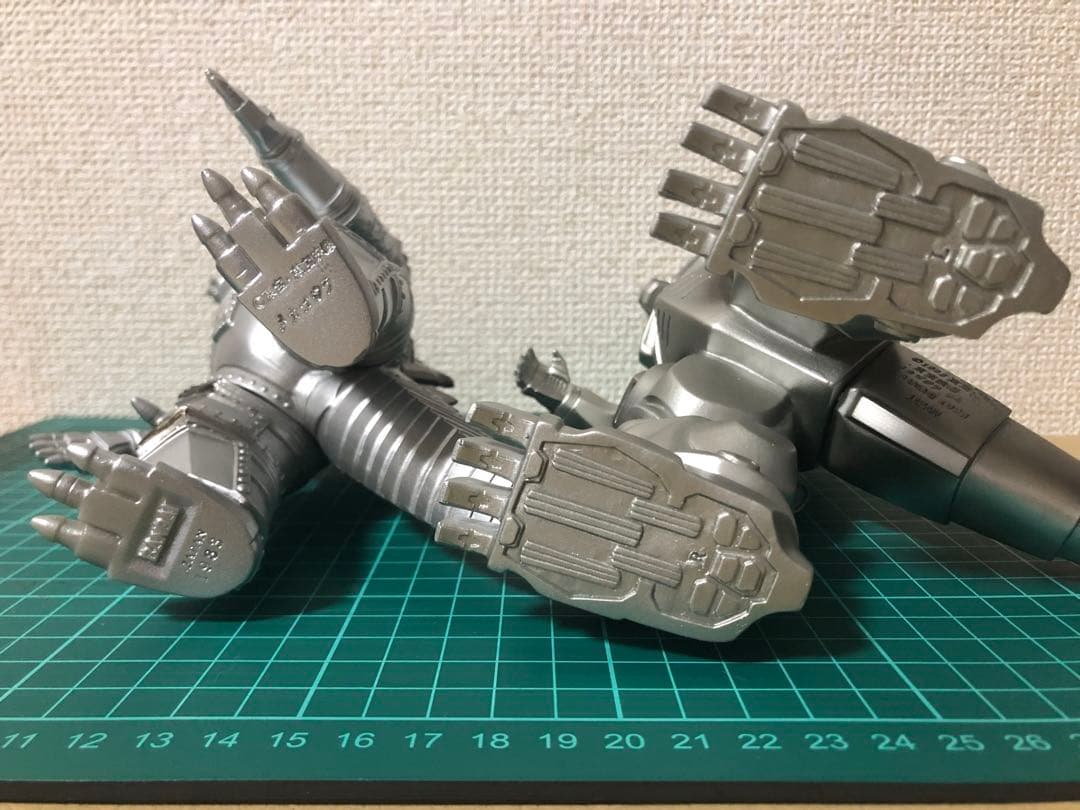 メカゴジラタグ付き2体★Gフォースメカゴジラ★バンダイ　歴代怪獣ボックス版