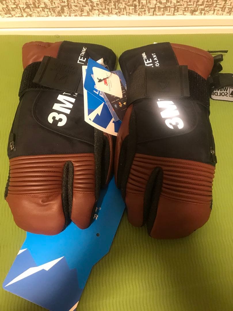 スノーボード　レザー グローブ