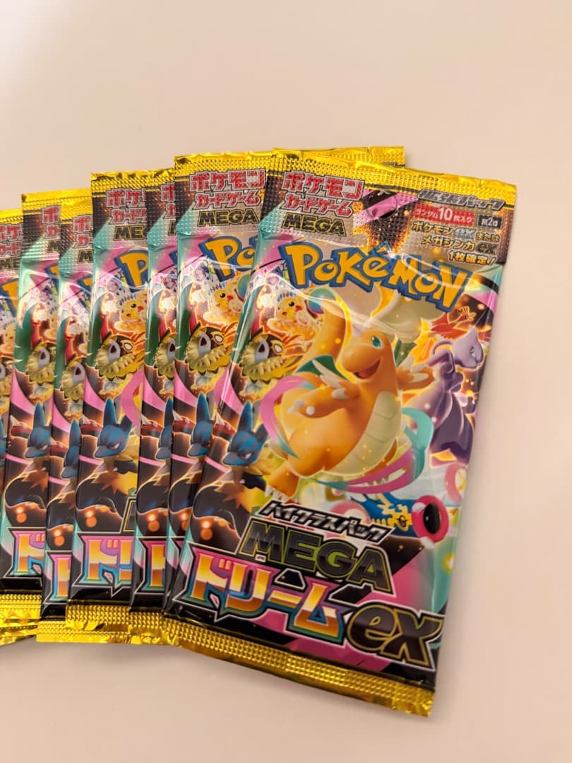 ポケモンカードゲーム MEGA ドリームex 未開封パック 11枚セット