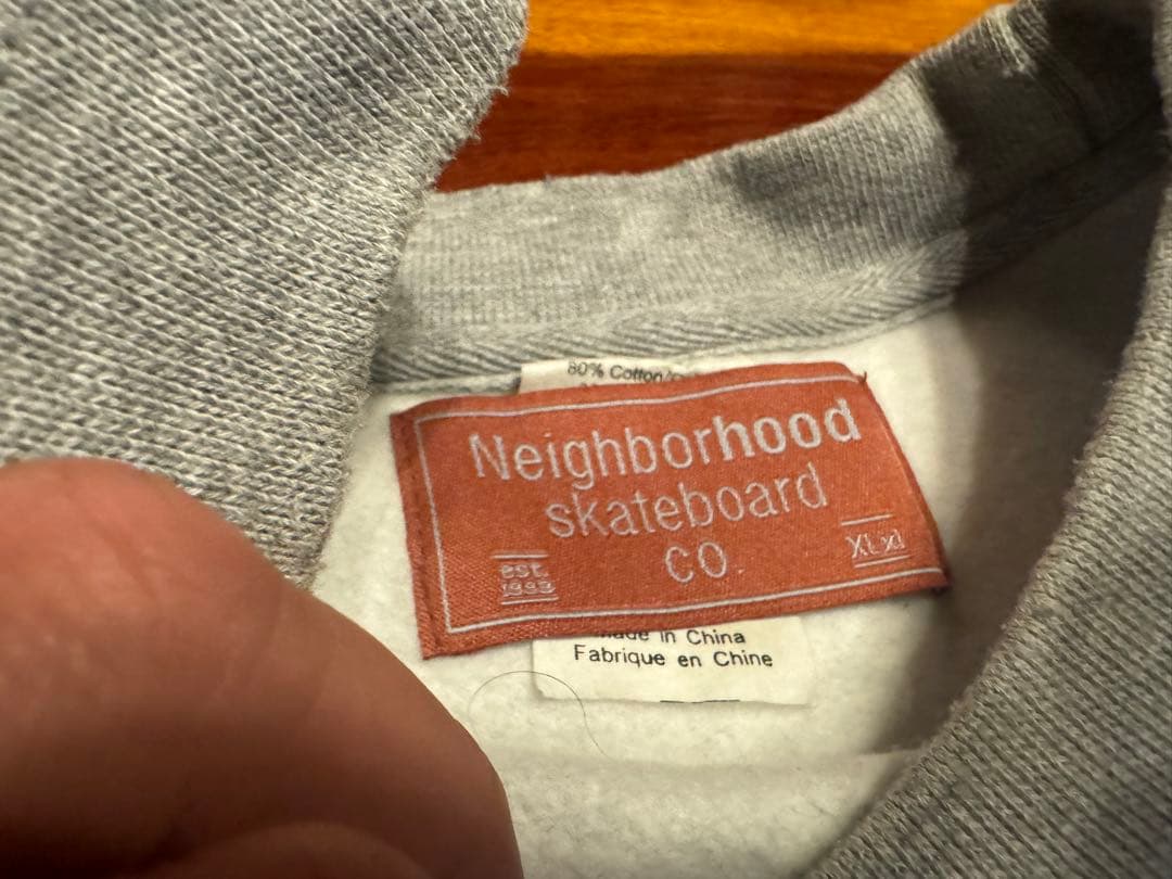 USA neighborhood skate 杢グレースエットサイズ表記XL美品
