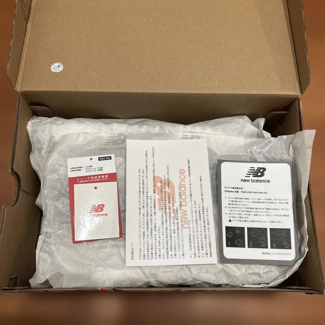 【美品】 ニューバランス ゴルフシューズ FuelCell 3000 v1