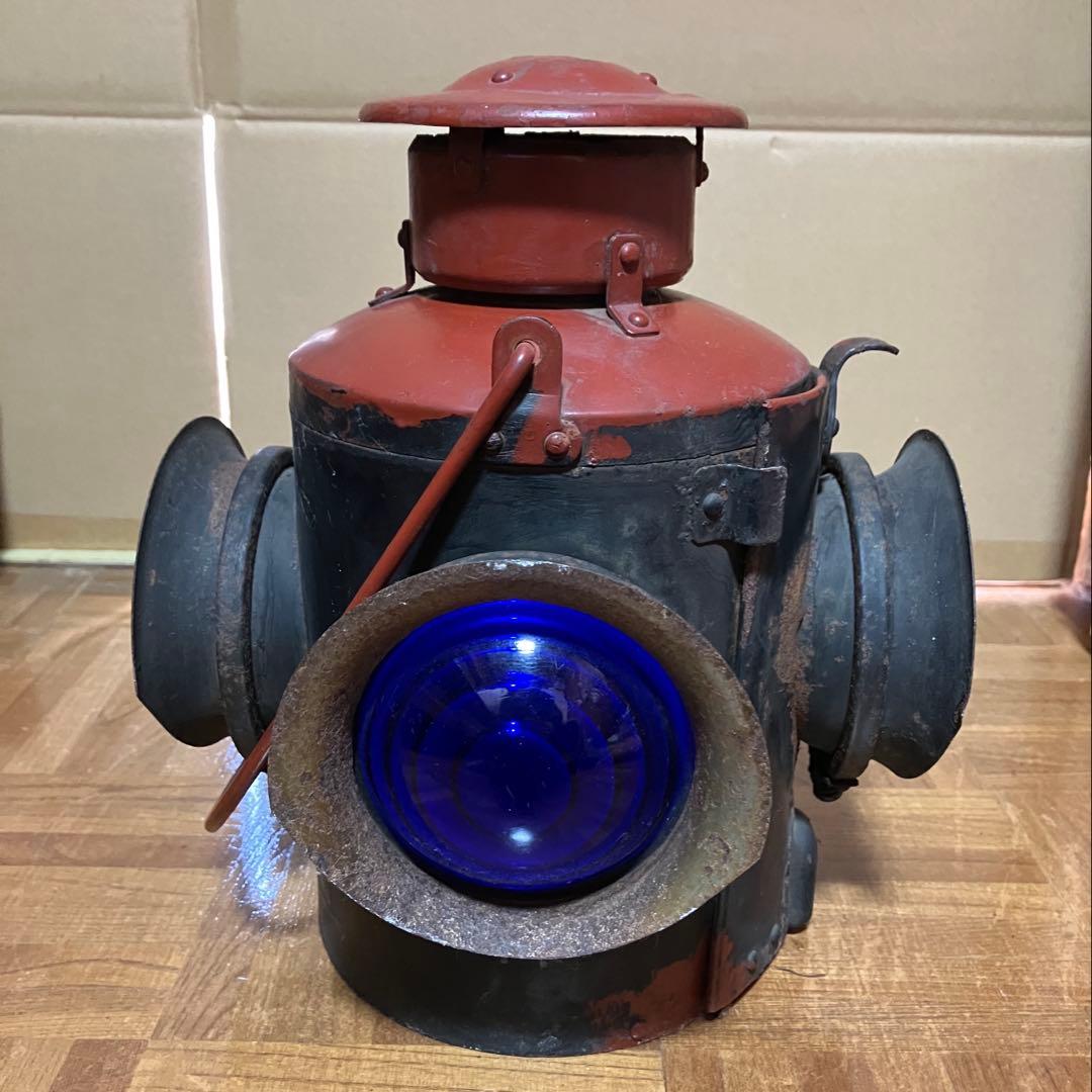 渡邊燈器株式会社 標識灯 信号灯 合図灯 昭和レトロ 国鉄 アンティーク