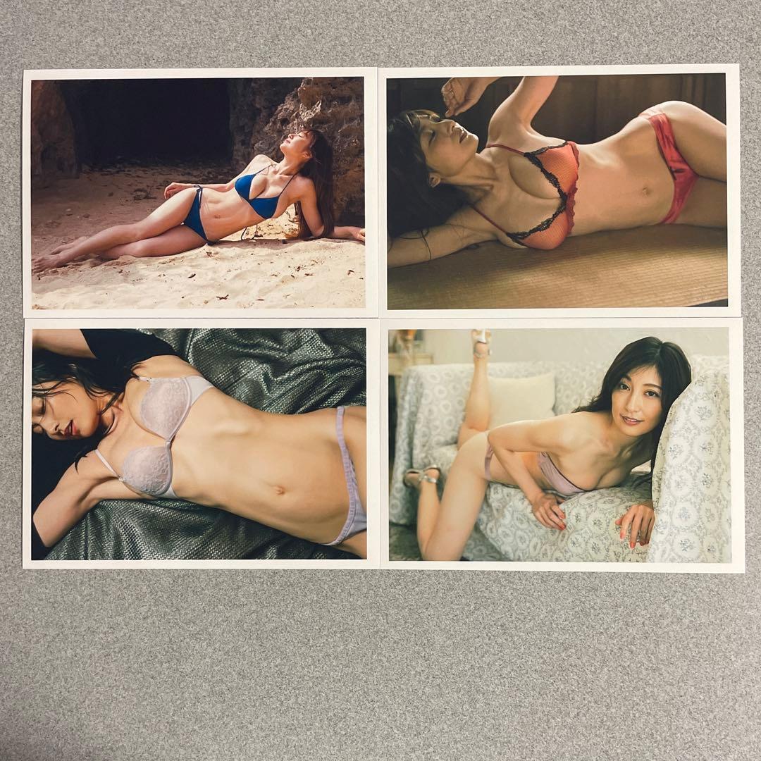 熊田曜子　L判写真　62枚セット