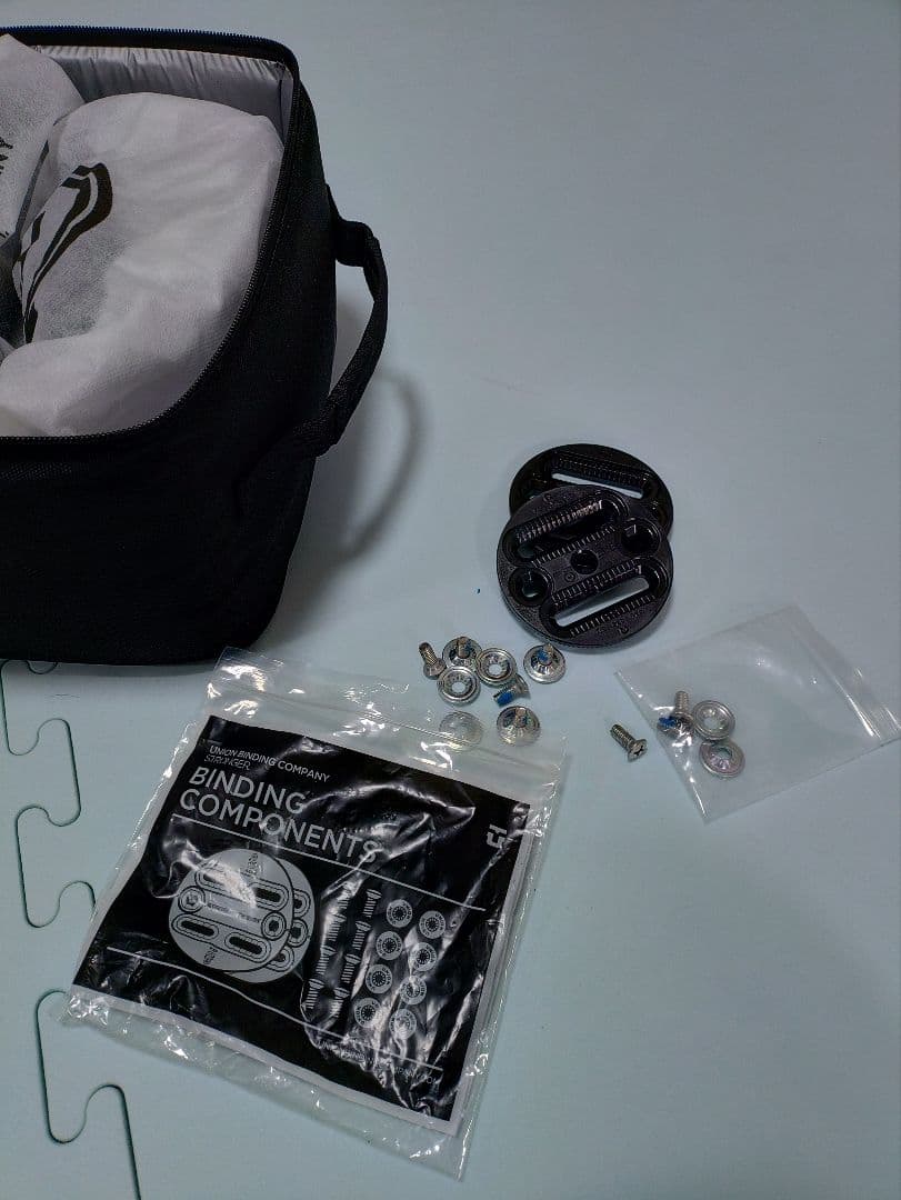 UNION キャデットCADET XS JRスノーボード ビンディング ブラック