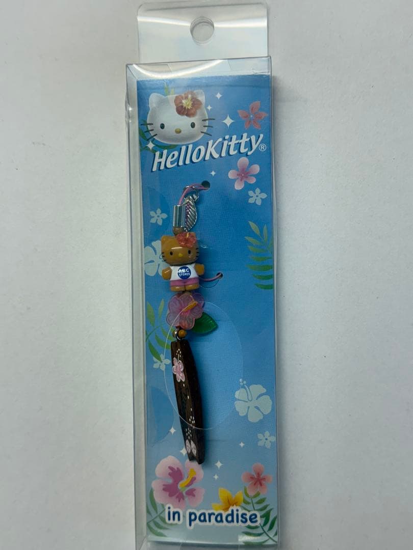 ハローキティ　ご当地kitty ハワイABCストア限定ストラップ
