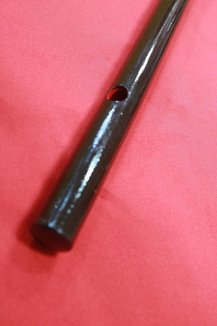 沖縄県産　琉球横笛　竹製（A♯調）音の高さになります。手工品　新品未使用