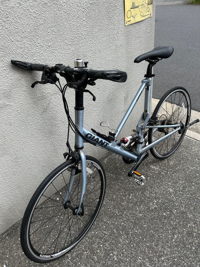 最終価格、希少‼︎ GIANT MR4Fライトブルー24インチ折畳み　交換用ゴム付