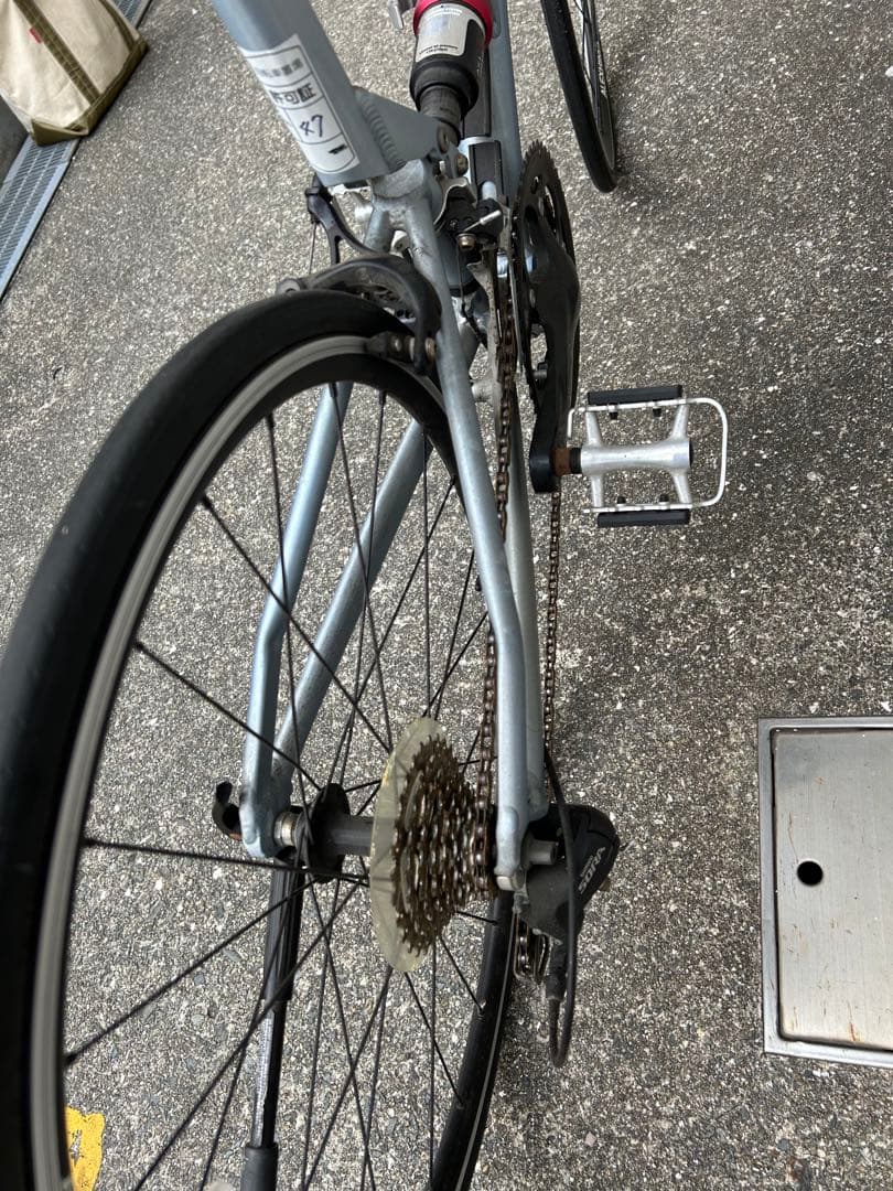 最終価格、希少‼︎ GIANT MR4Fライトブルー24インチ折畳み　交換用ゴム付