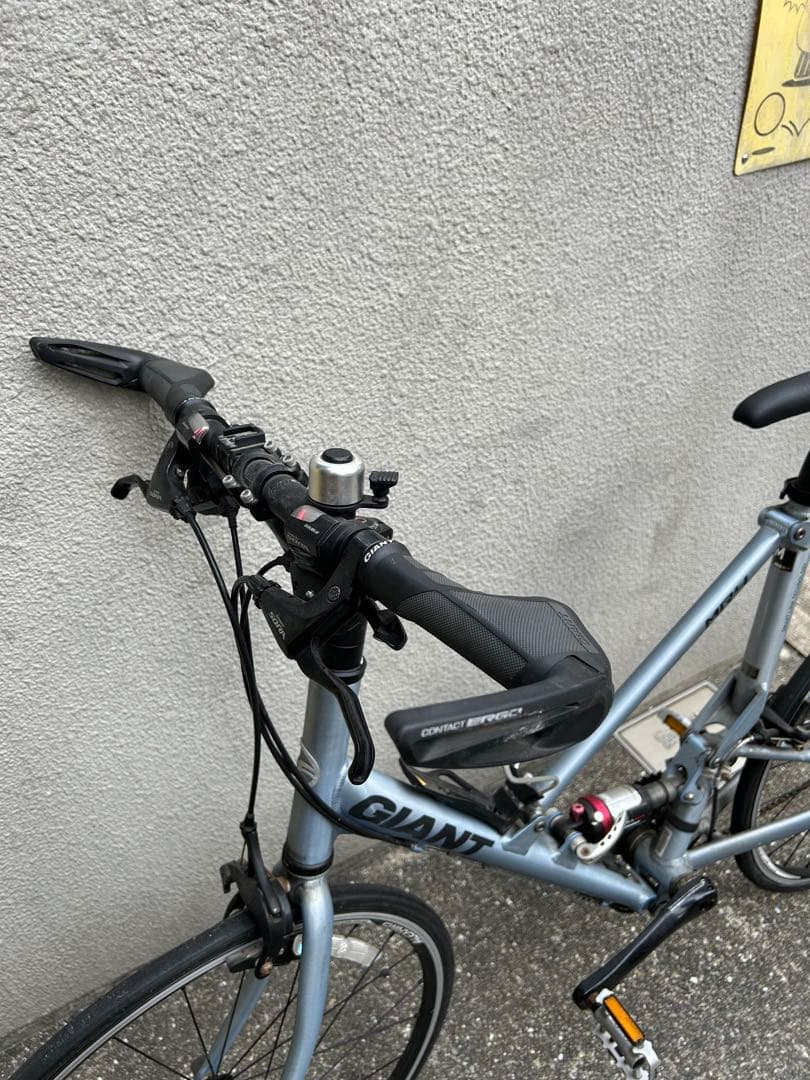 最終価格、希少‼︎ GIANT MR4Fライトブルー24インチ折畳み　交換用ゴム付