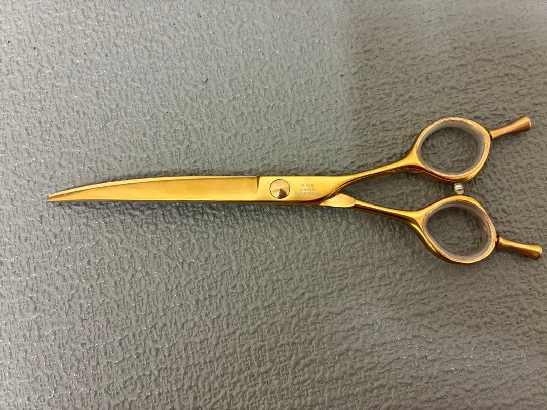 Silver Line のこぎり刃スリムカーブハサミ　20度