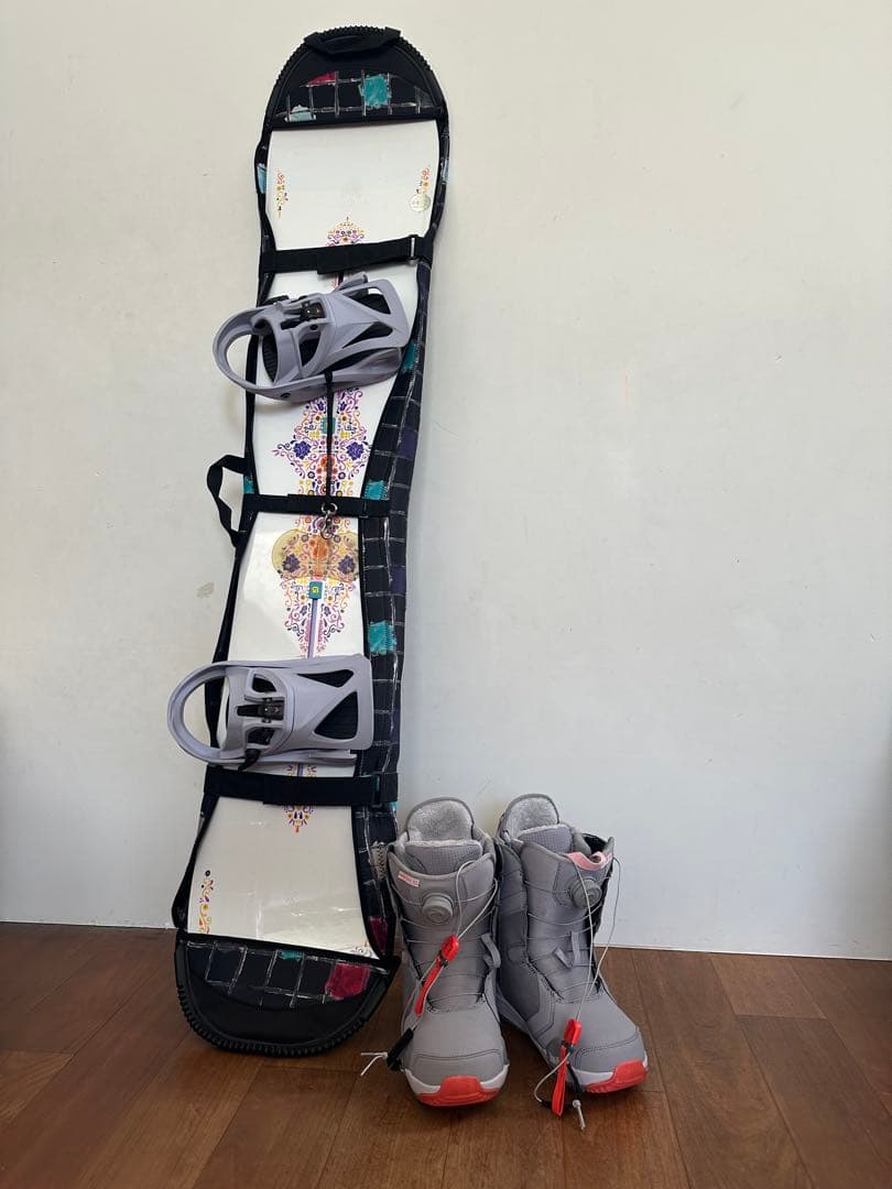 BURTON スノーボードとブーツセット ステップオン　レディース