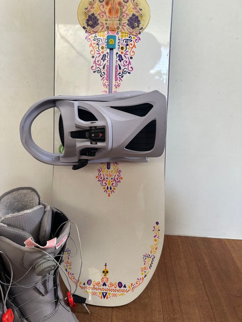 BURTON スノーボードとブーツセット ステップオン　レディース