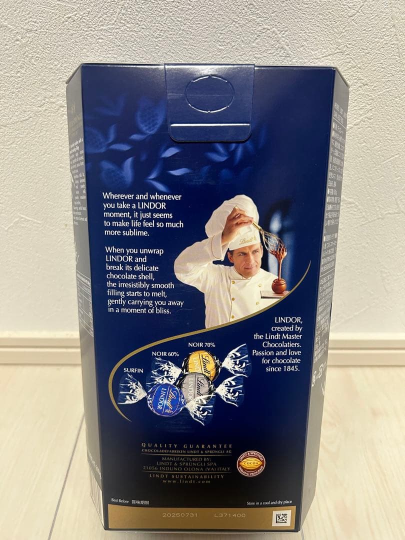 コストコ リンツダークアソート チョコレートリンドールチョコレート600g 5箱
