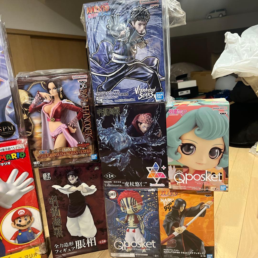 フィギュアセット - レム、ハンコック、Narutoマリオなど