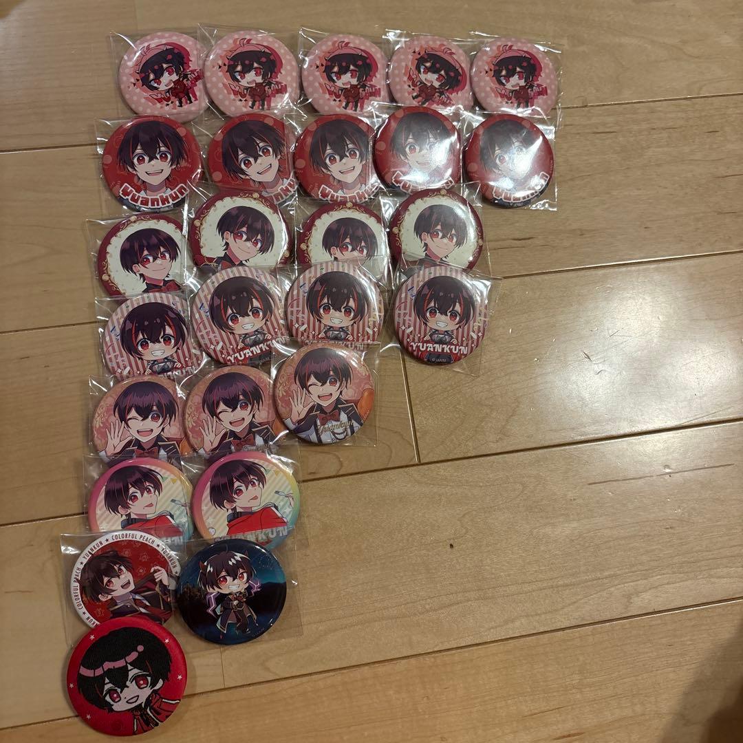 カラフルピーチ　ゆあんくん缶バッチまとめ売り