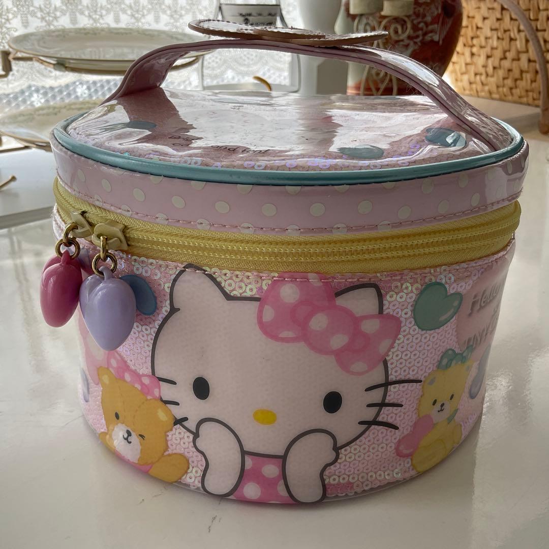 激レア　 Hello Kitty & Tiny Chum バニティバック