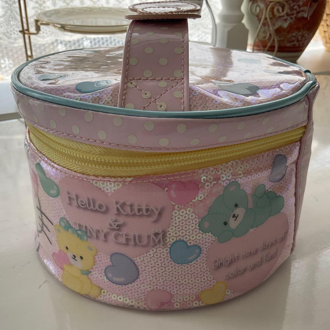 激レア　 Hello Kitty & Tiny Chum バニティバック