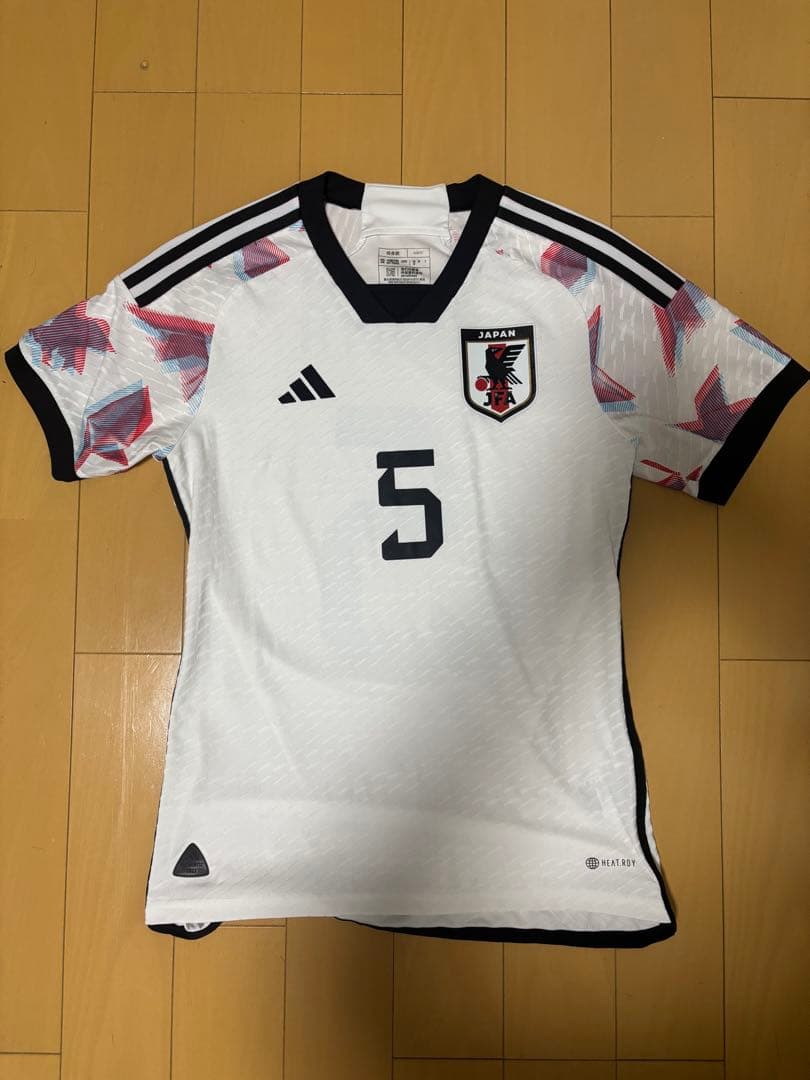 adidas 日本代表 守田 5番 アウェイ オーセンティック 2022年モデル