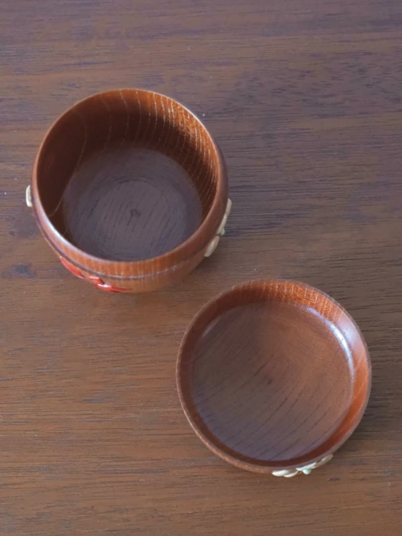 佐伯光宣　茂利漆　棗　漆工芸　茶入れ　茶道具　茶器　箱付　Q2224