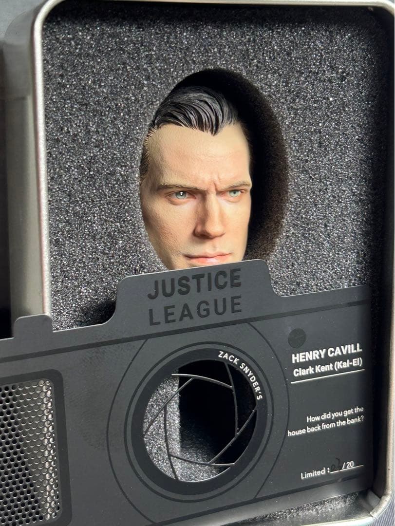 1/6 カスタムヘッド マン・オブ・スティール　クラーク・ケント　スーパーマン