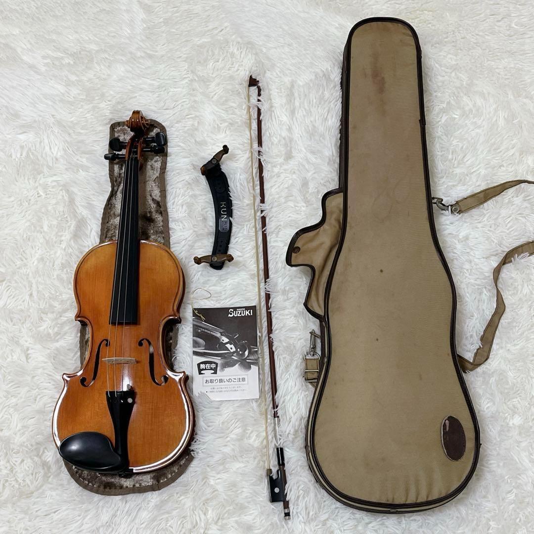【美品】SUZUKI バイオリン No.520 4/4 1994年製 弓 杉藤
