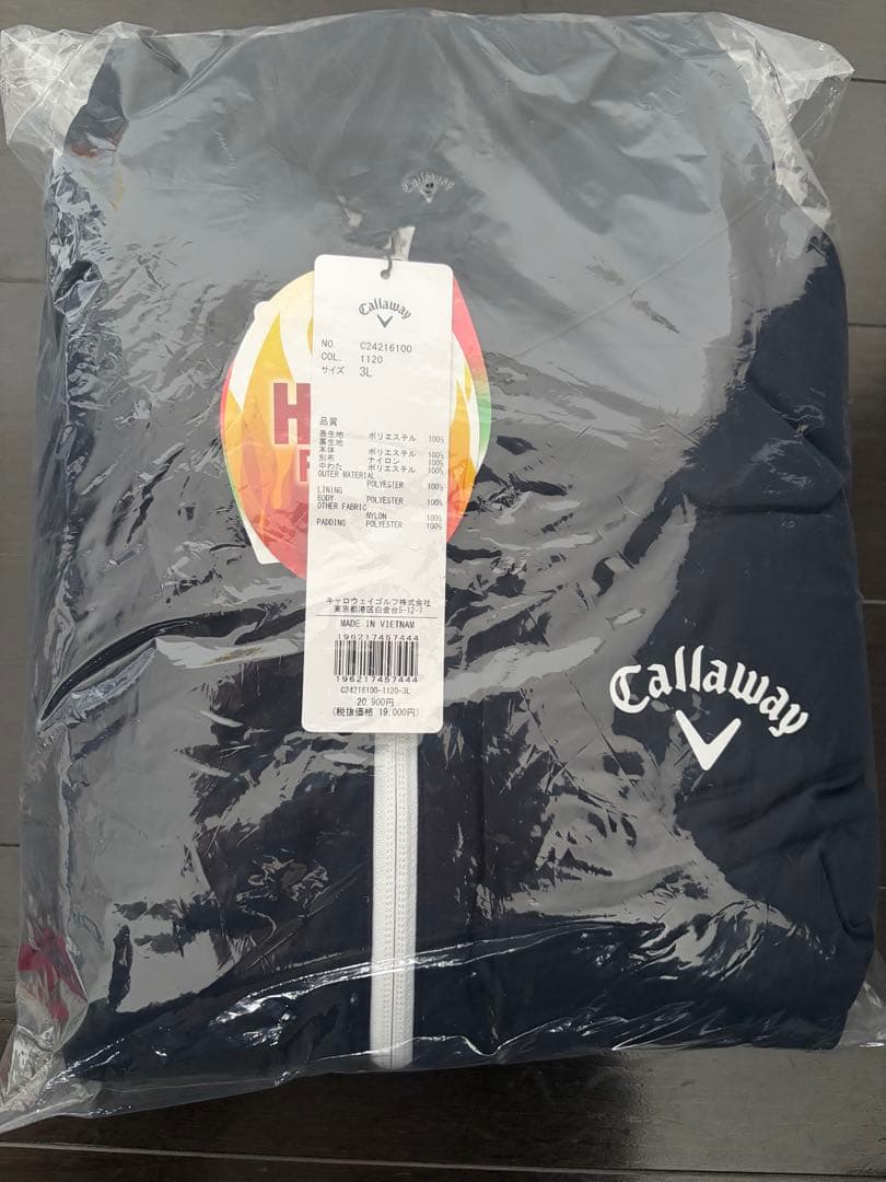 Callaway ゴルフ ベスト 3L 新品