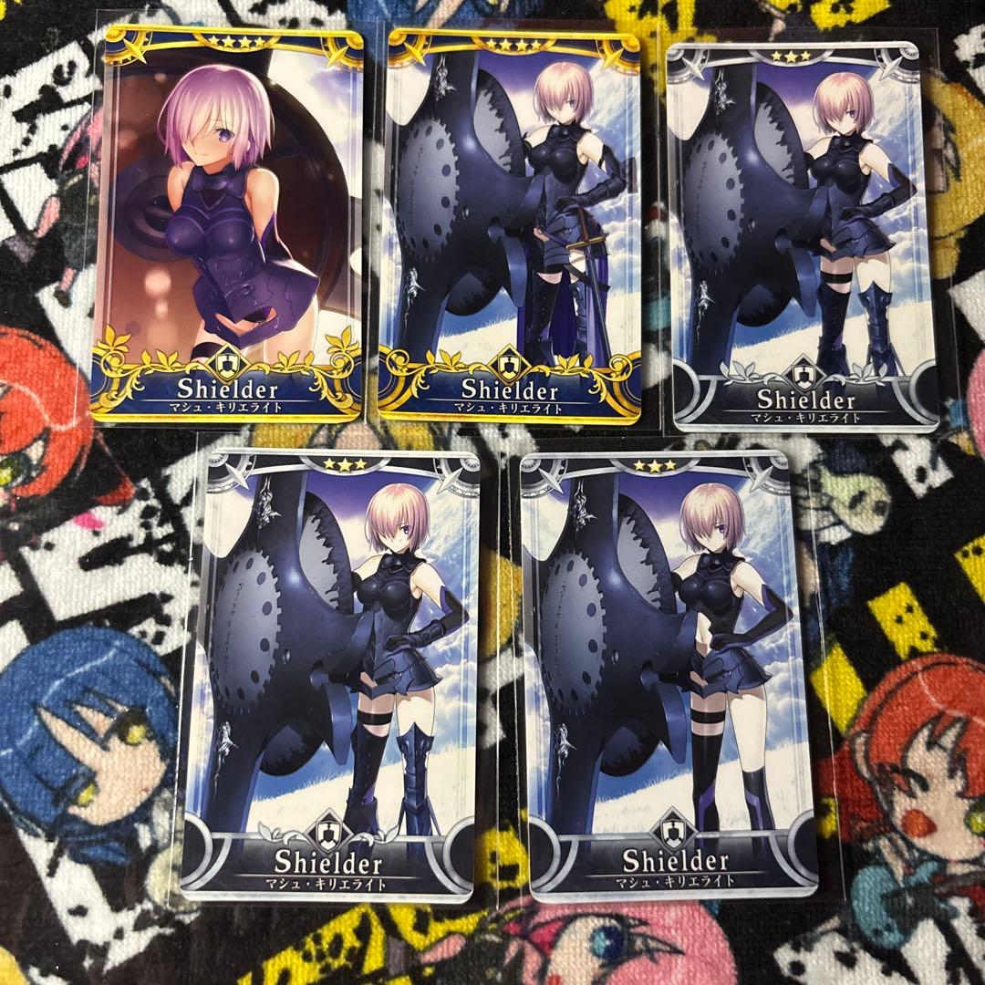 FGOアーケード マシュ ノーマル　フェイタル 再臨コンプリート