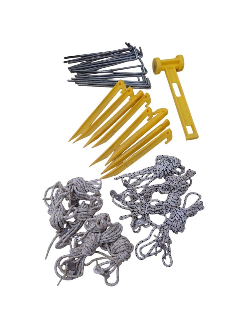 美品Coleman タフスクリーン2ルームテントグランドシート、インナーシート付