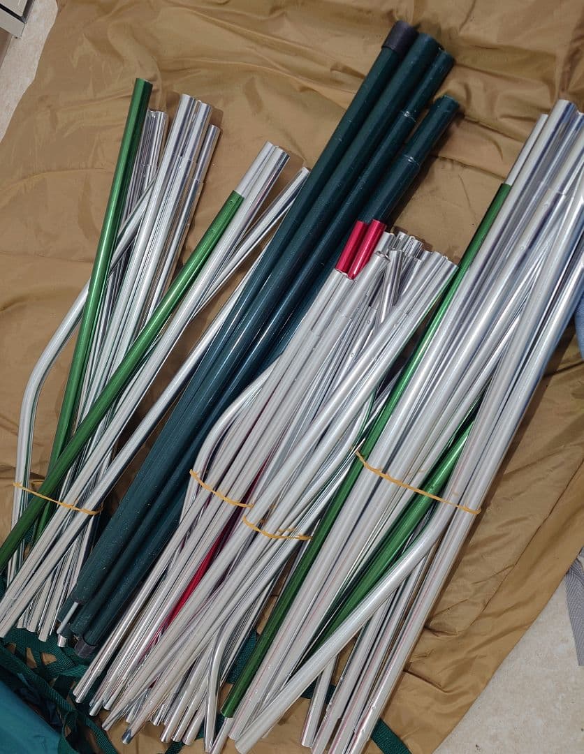 美品Coleman タフスクリーン2ルームテントグランドシート、インナーシート付