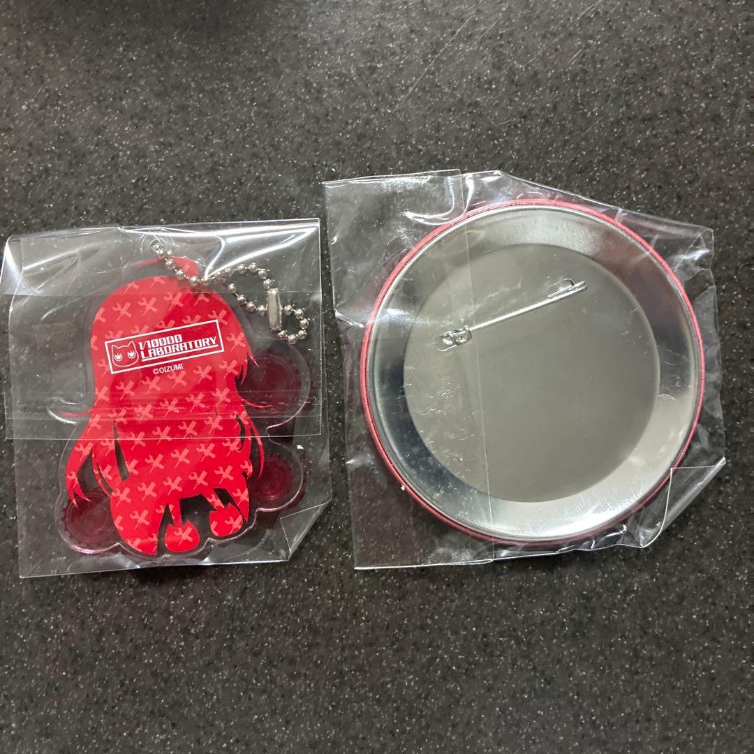 1000ちゃん ミリオ 缶バッジ 1000 party ‼︎ 2015 アクキー